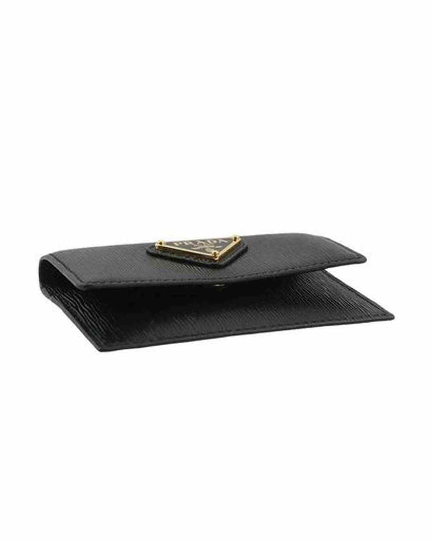Prada Leather Card Holder Glam Steals