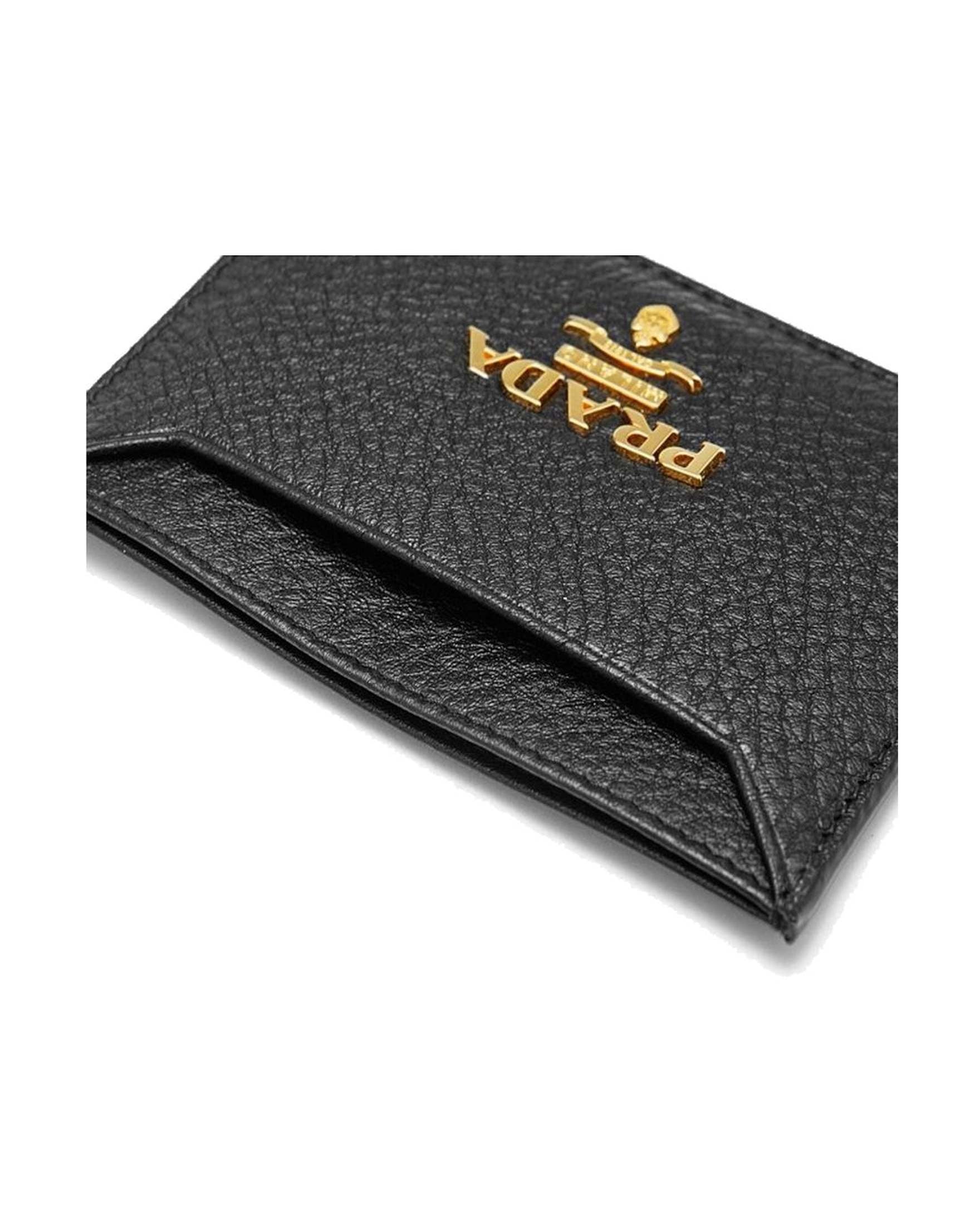 Prada Leather Logo Card Holder Glam Steals