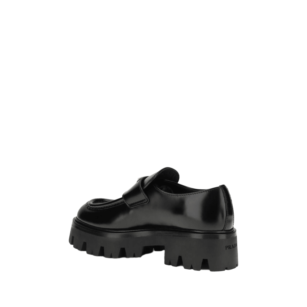 Prada Leather Monolith Loafers Glam Steals