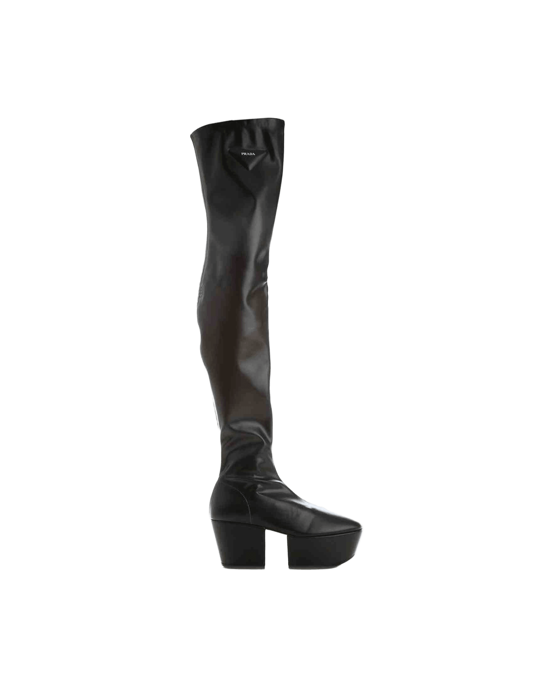 Prada Leather Platform Boots Glam Steals