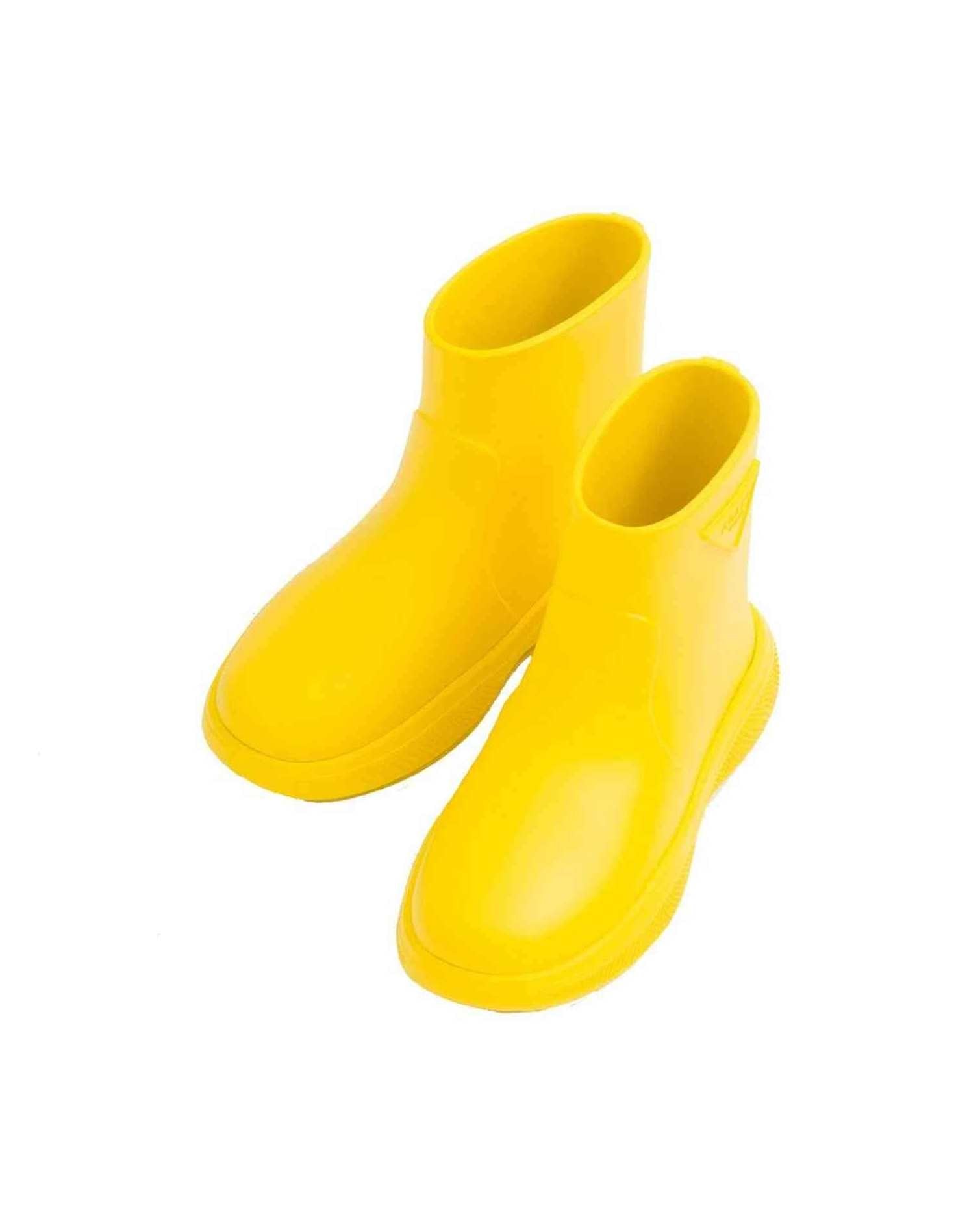 Prada Logo Rubber Boots Glam Steals