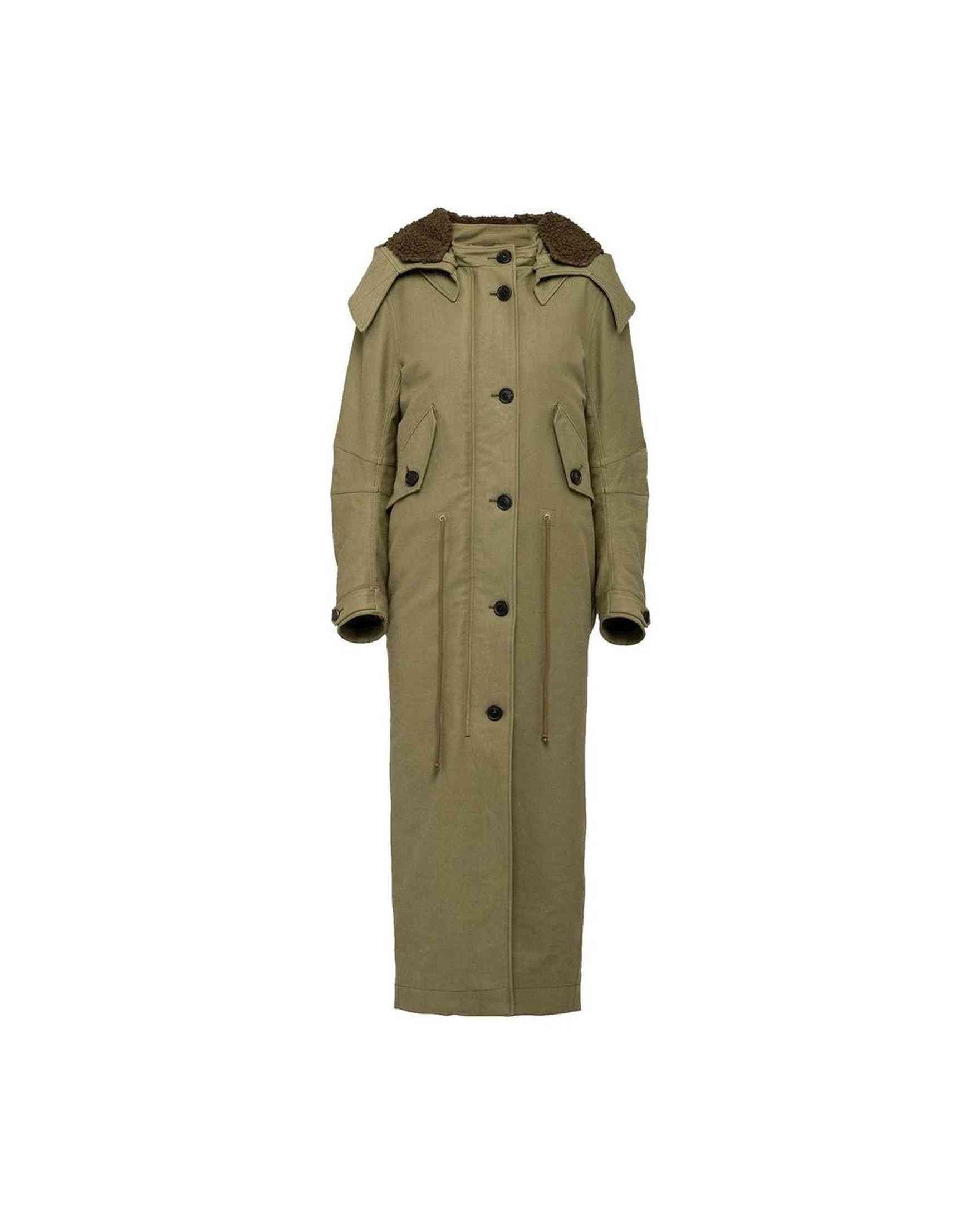Prada Long Parka Coat Glam Steals