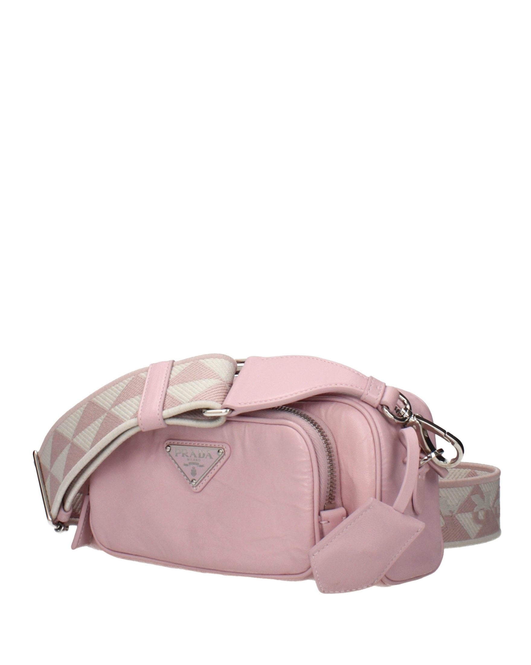 Prada Pink Leather Crossbody Bag Glam Steals