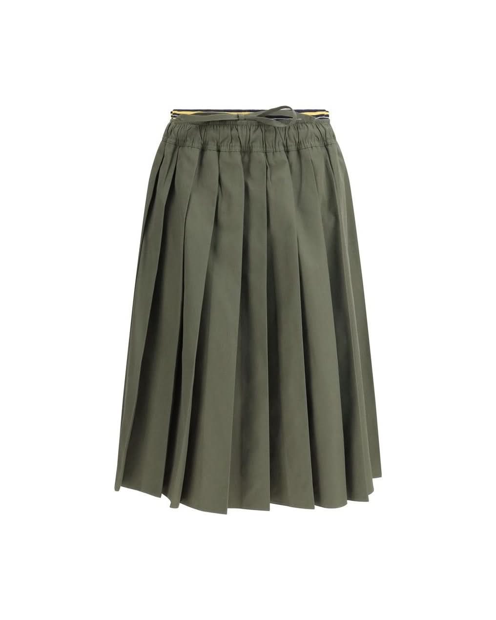 Prada Polyester Midi Skirt