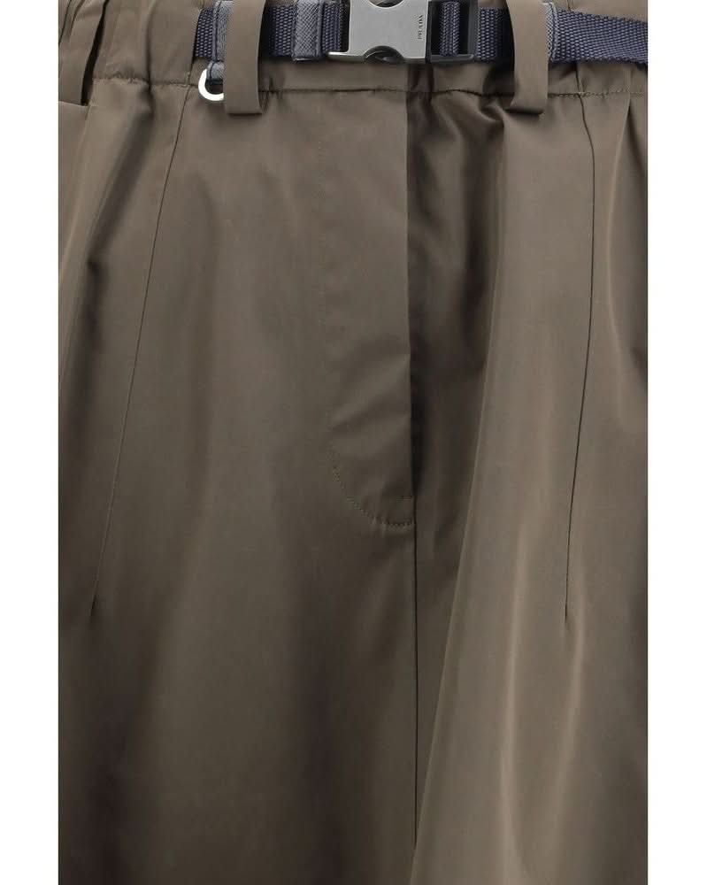 Prada Polyester Recycled Midi Skirt