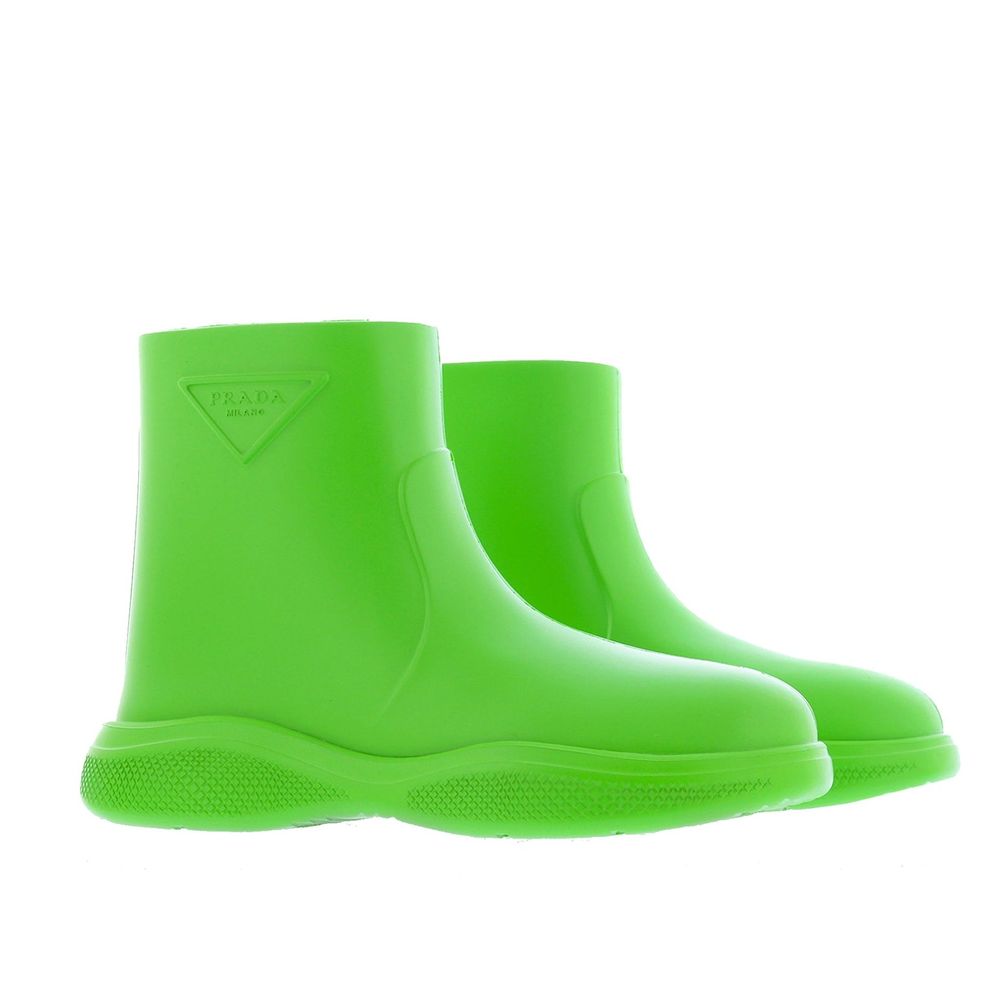 Prada Rubber Rain Boots Glam Steals
