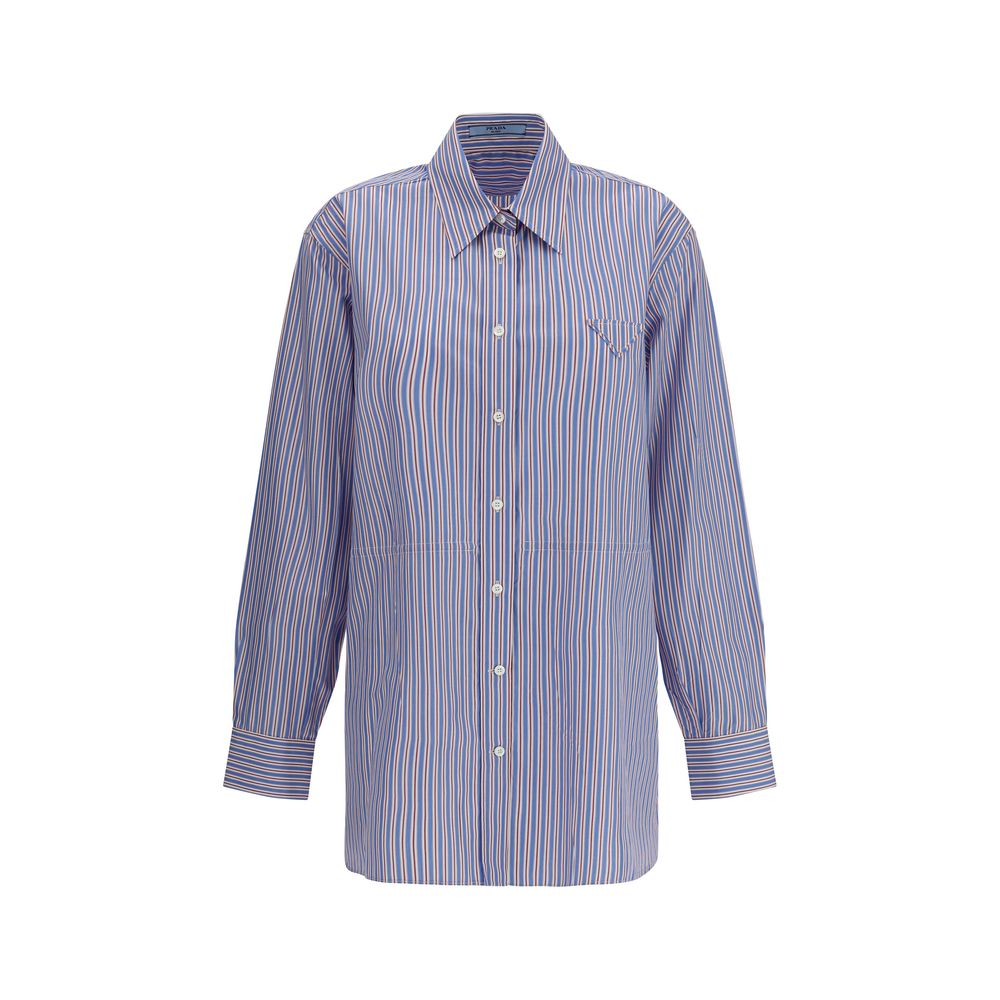 Prada Striped Shirt Glam Steals