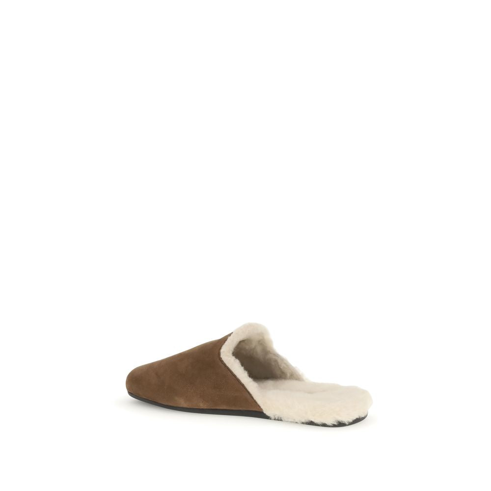 Prada Suede Sabots