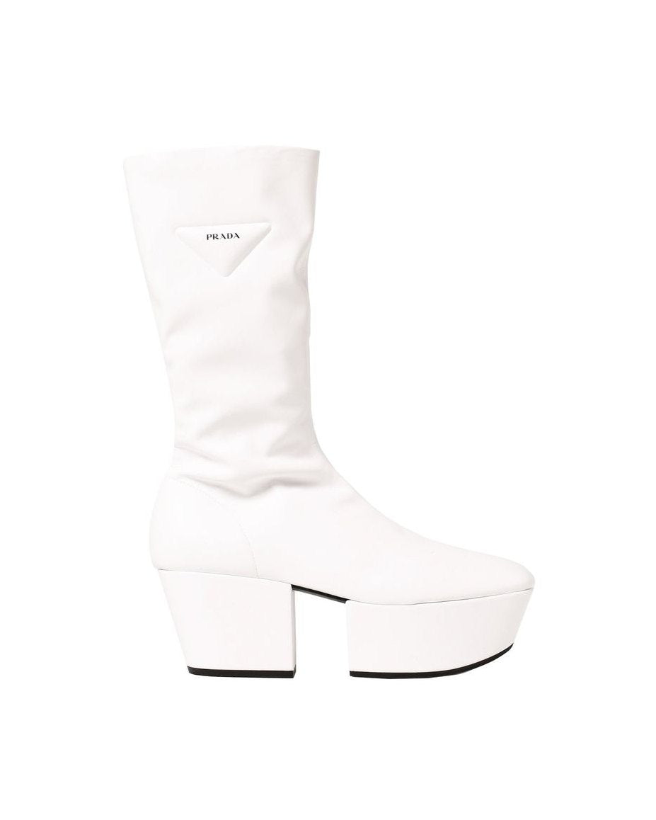 Prada White Polyethylene Boots Boots