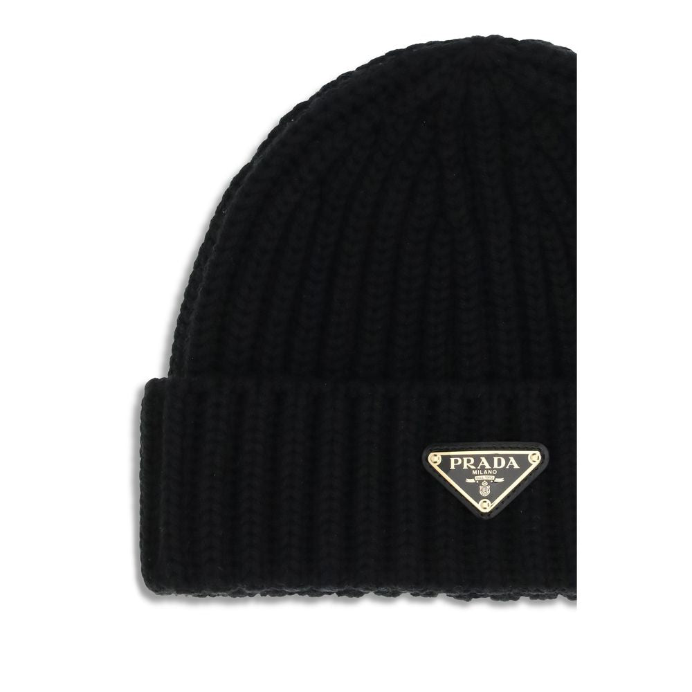 Prada Wool Virgin Beanie Hat Glam Steals