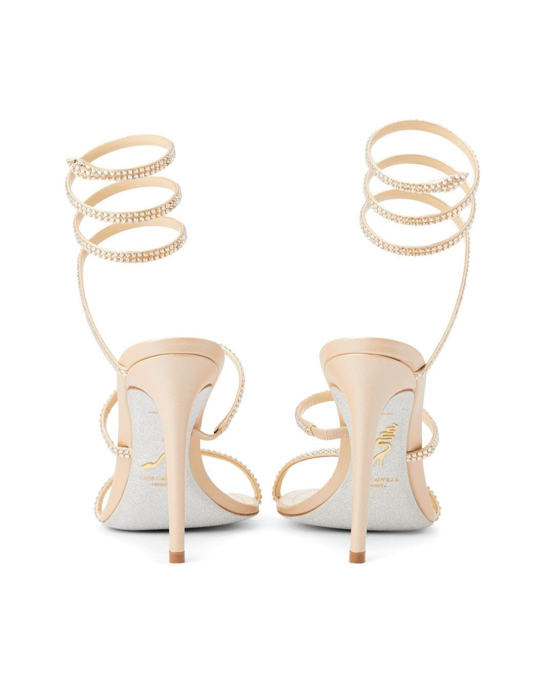 René Caovilla Beige Sandals Heels