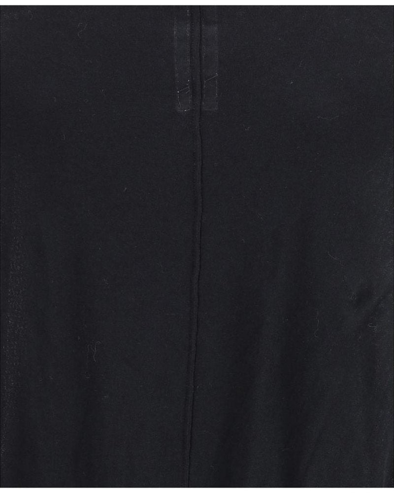 Rick Owens Black Cotton Long Sleeve Shirt Glam Steals