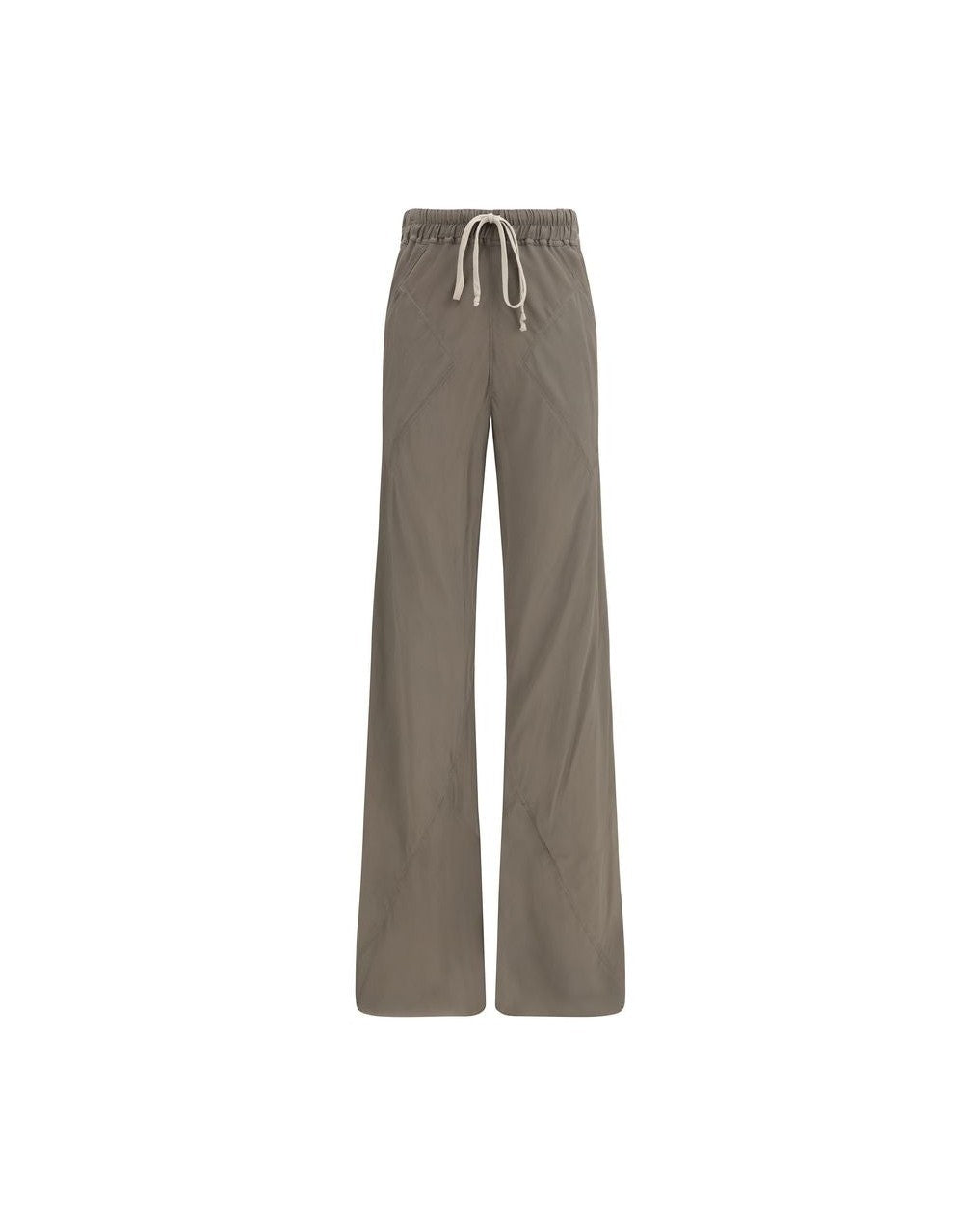 Rick Owens Brown Silk Casual Pant