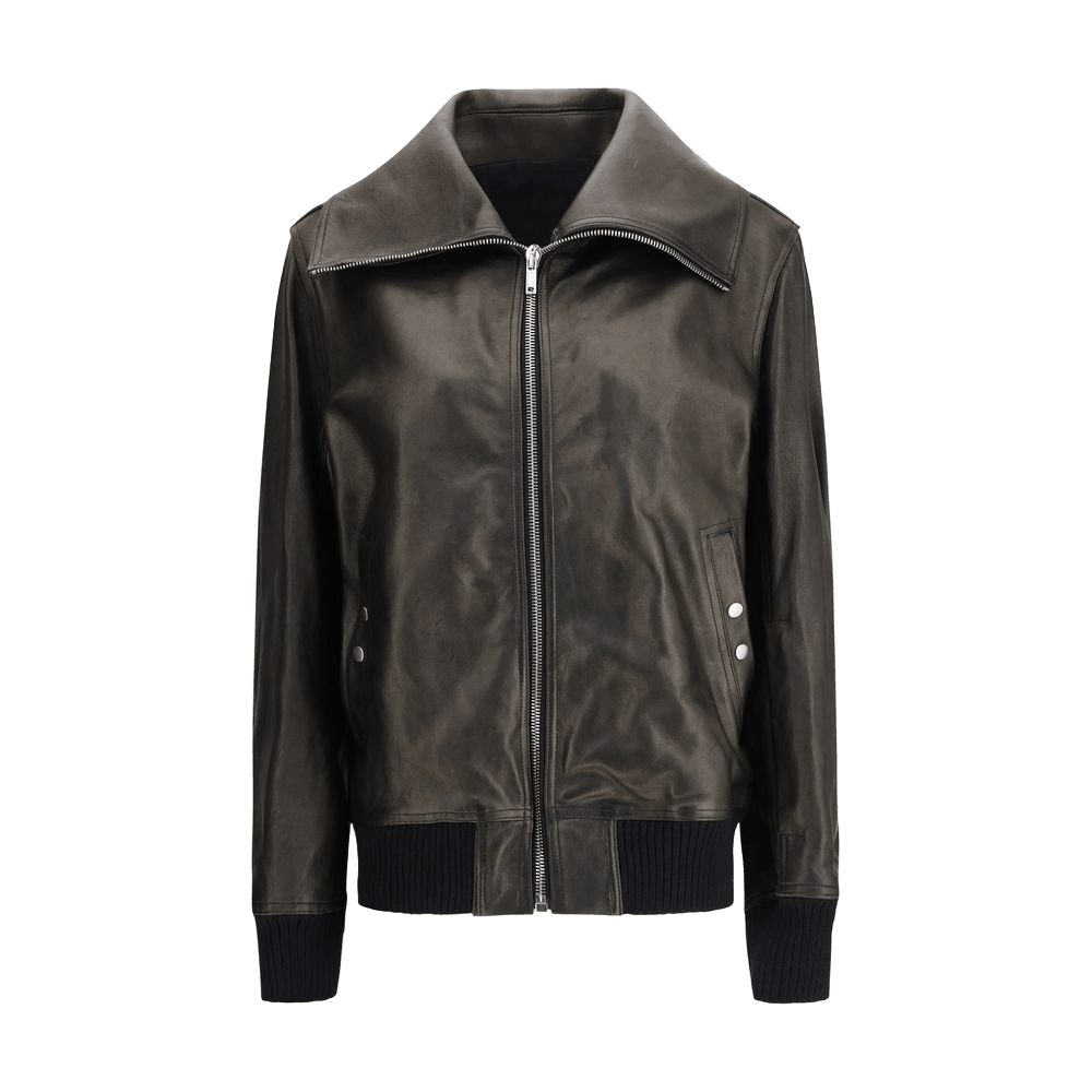 Rick Owens Dracucollar Flight Jacket Glam Steals