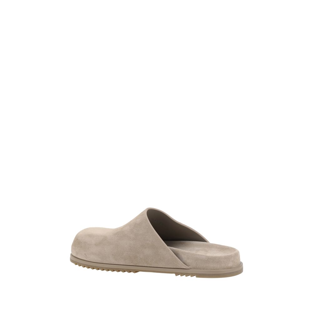 Rick Owens Suede Mules Glam Steals