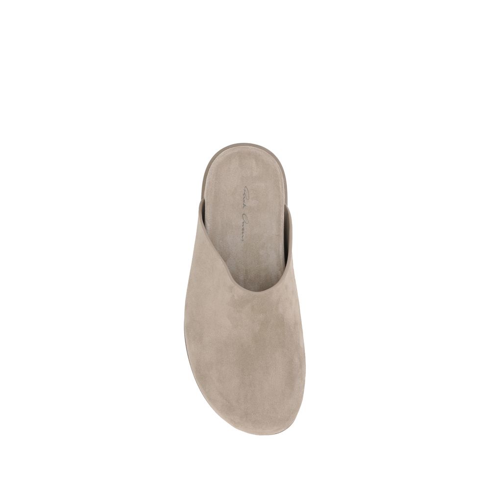 Rick Owens Suede Mules Glam Steals