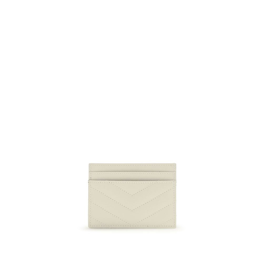 Saint Laurent Beige Calf Leather Bos Taurus Wallet