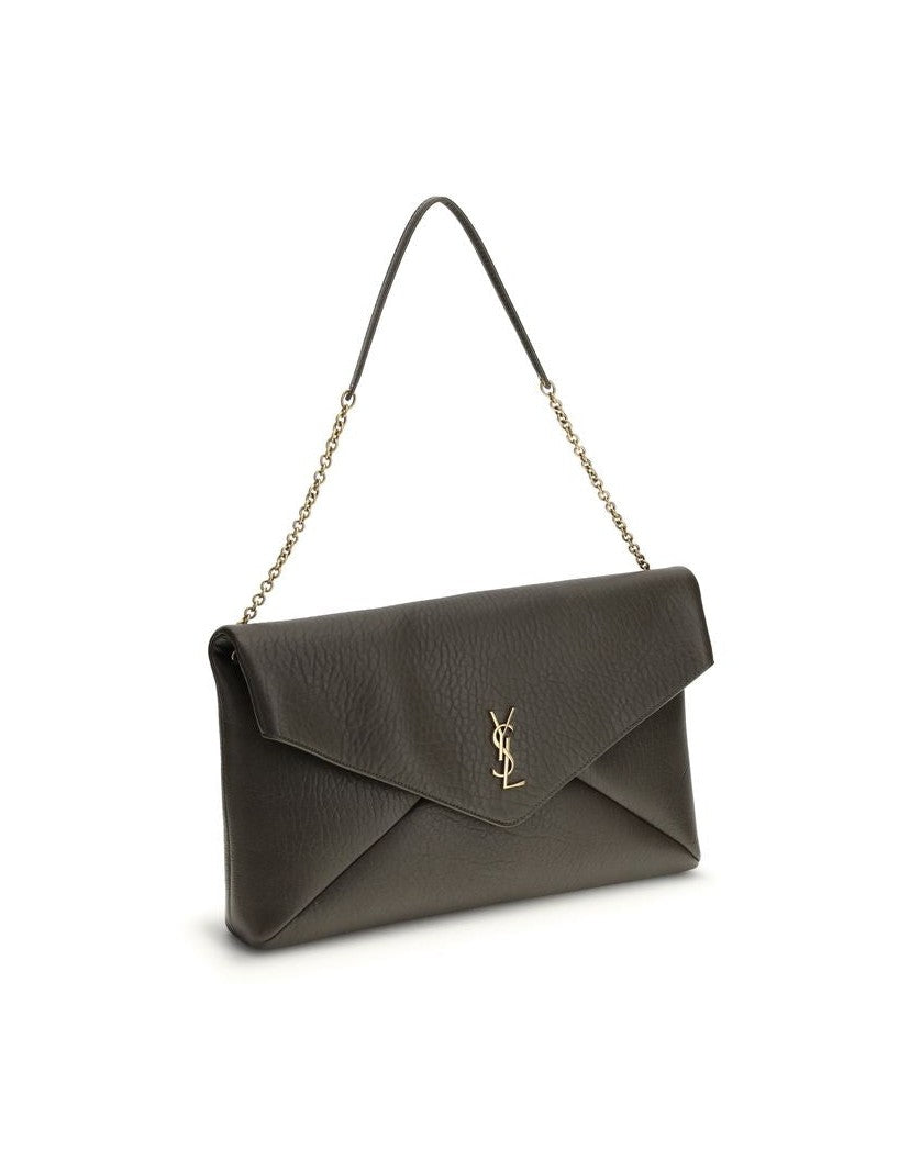 Saint Laurent Bicolor Lamb Ovis Aries Shoulder Bag Glam Steals