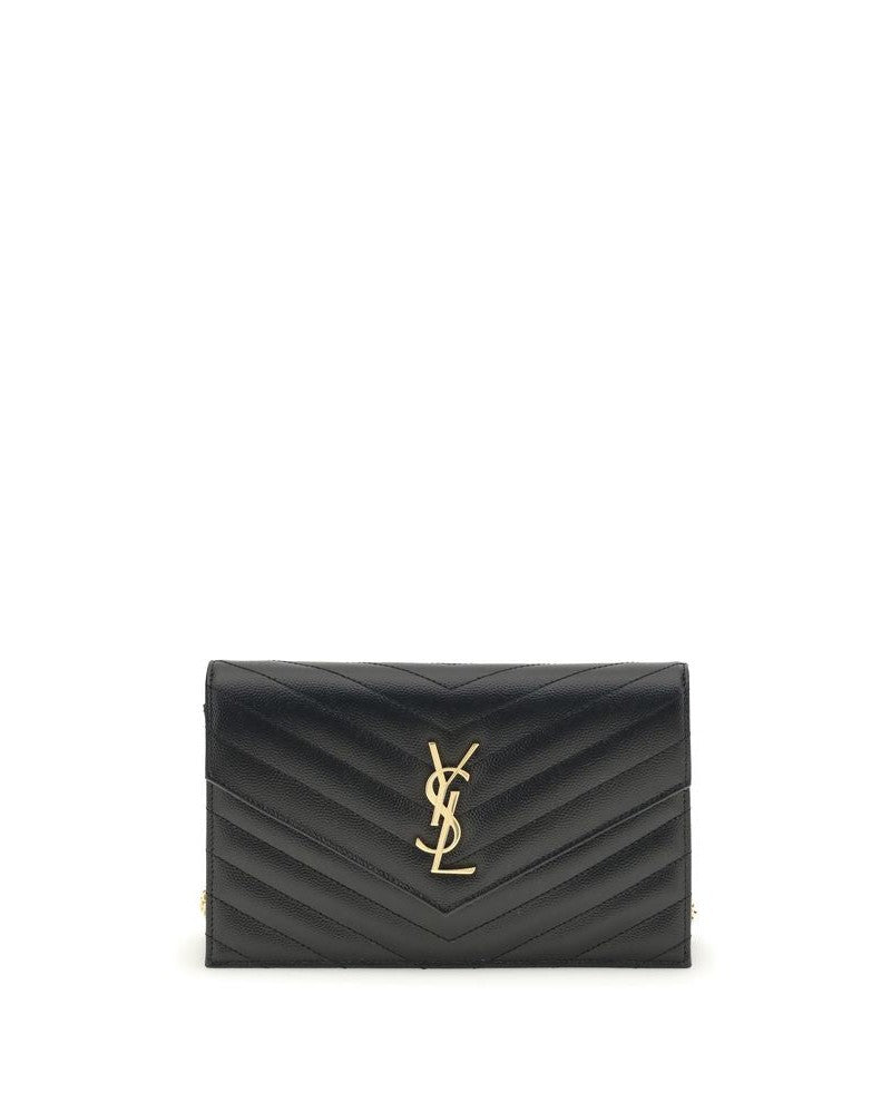 Saint Laurent Black Calf Leather Bos Taurus Shoulder Bag Glam Steals