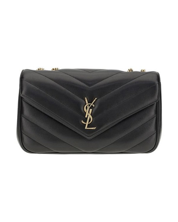 Saint Laurent Black Calf Leather Bos Taurus Shoulder Bag Glam Steals