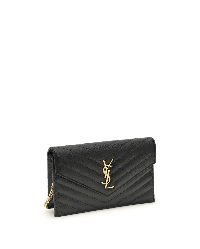 Saint Laurent Black Calf Leather Bos Taurus Shoulder Bag Glam Steals