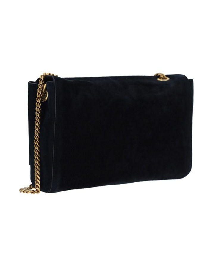 Saint Laurent Black Calf Leather Bos Taurus Shoulder Bag Glam Steals