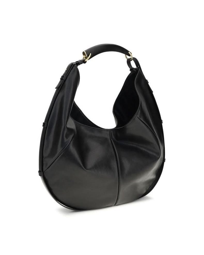 Saint Laurent Black Calf Leather Bos Taurus Shoulder Bag