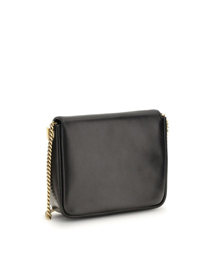 Saint Laurent Black Calf Leather Bos Taurus Shoulder Bag Glam Steals