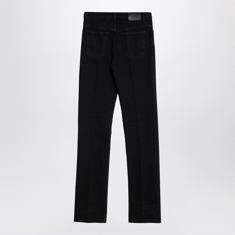 Saint Laurent Black Denim Jeans Glam Steals