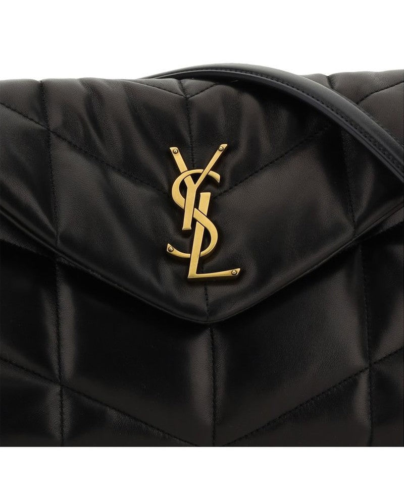 Saint Laurent Black Lamb Ovis Aries Shoulder Bag Glam Steals