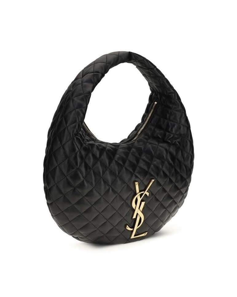 Saint Laurent Black Lamb Ovis Aries Shoulder Bag Glam Steals