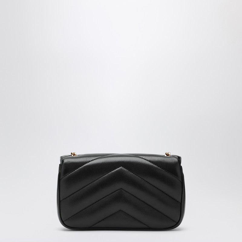 Saint Laurent Black Leather Loulou Mini Bag Glam Steals