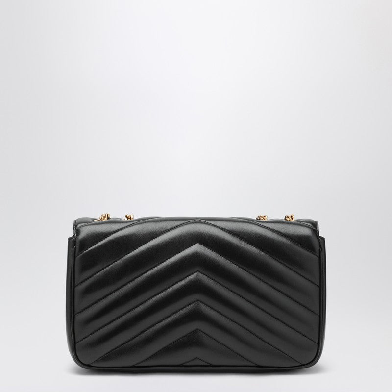 Saint Laurent Black Leather Medium Loulou Bag Glam Steals