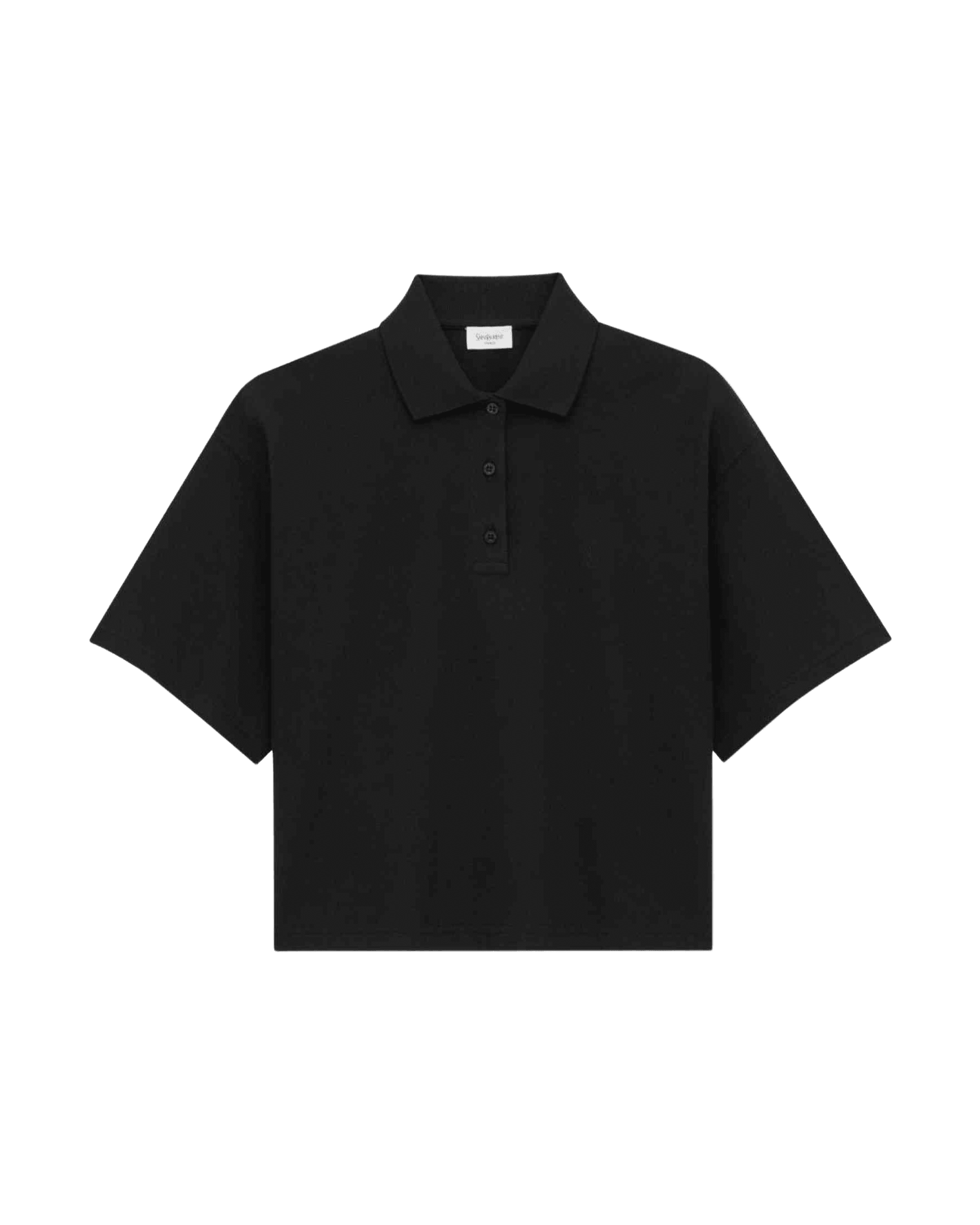 Saint Laurent Black T-Shirt Glam Steals