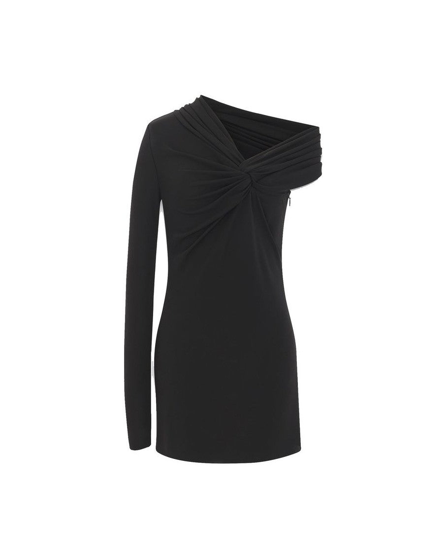 Saint Laurent Black Viscose Dress