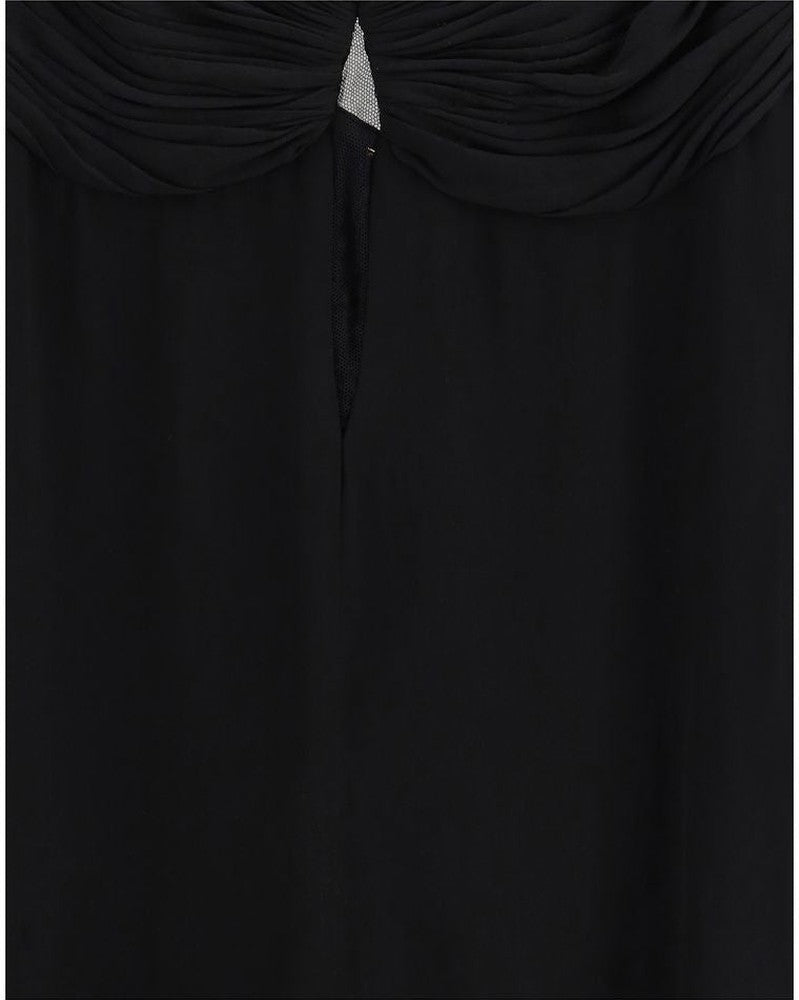 Saint Laurent Black Viscose Dress Glam Steals