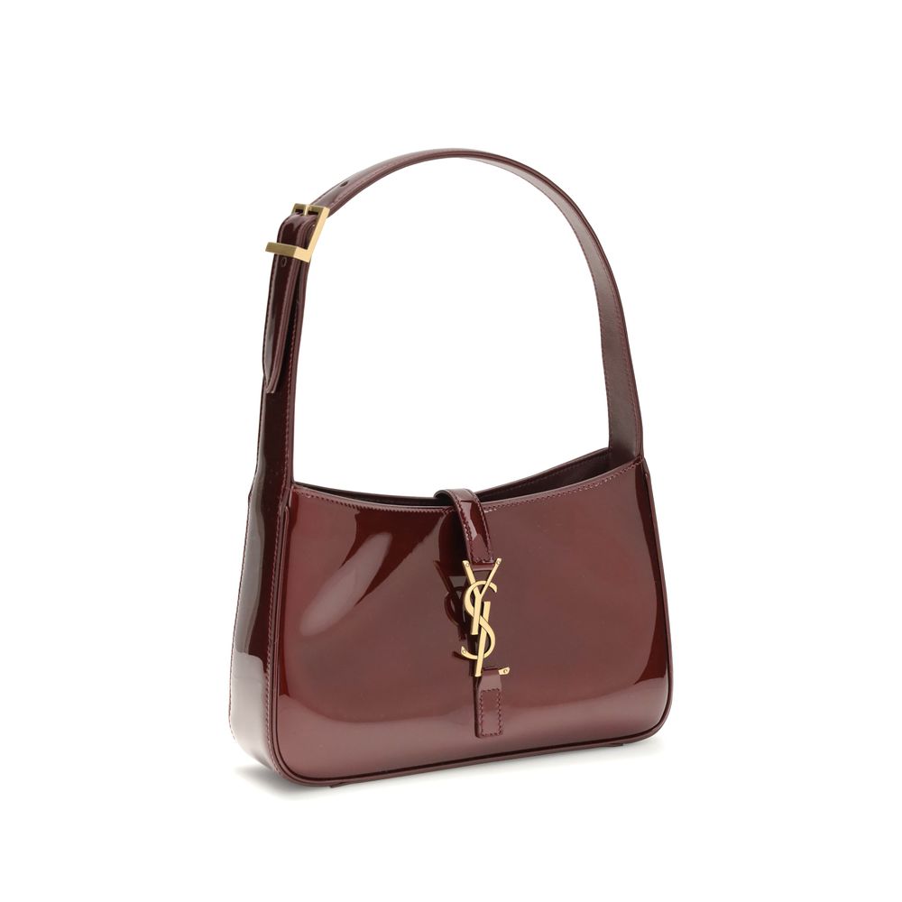 Saint Laurent Bordeaux Calf Leather Bos Taurus Shoulder Bag Glam Steals