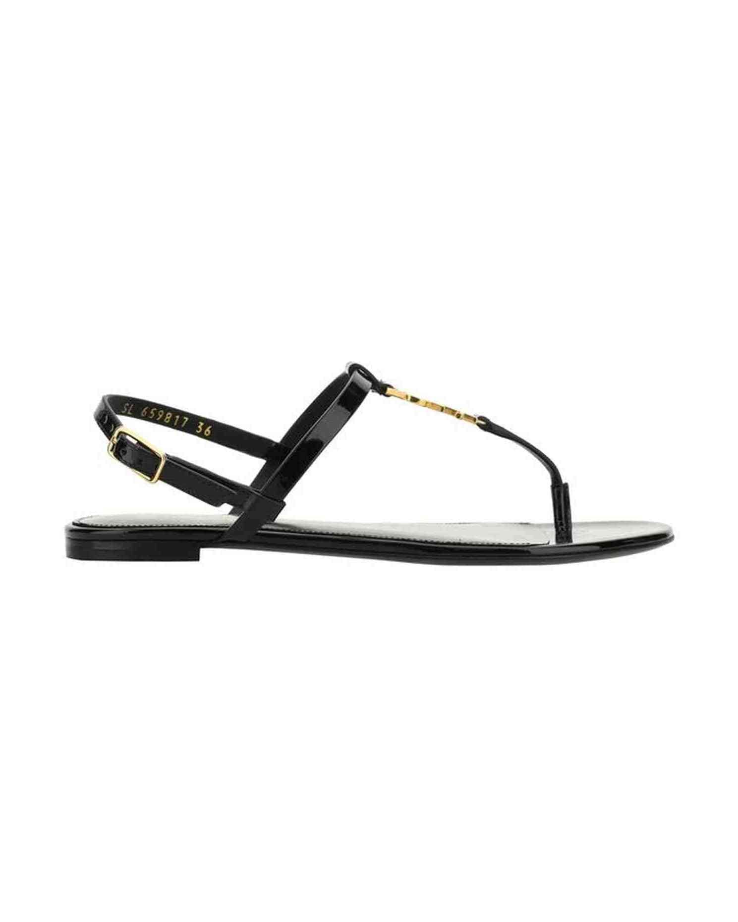 Saint Laurent Cassandra Sandals Glam Steals
