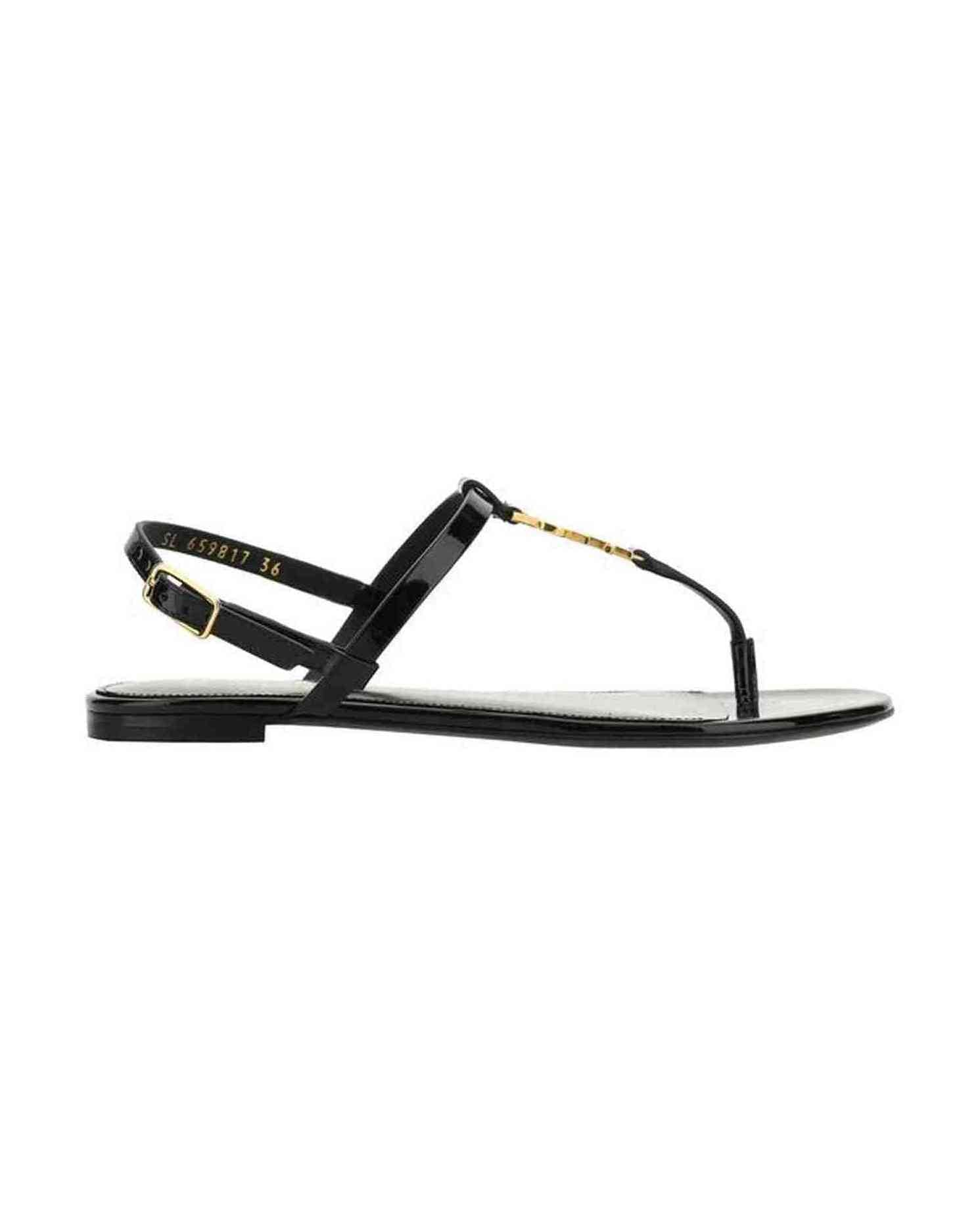 Saint Laurent Cassandra Sandals Glam Steals