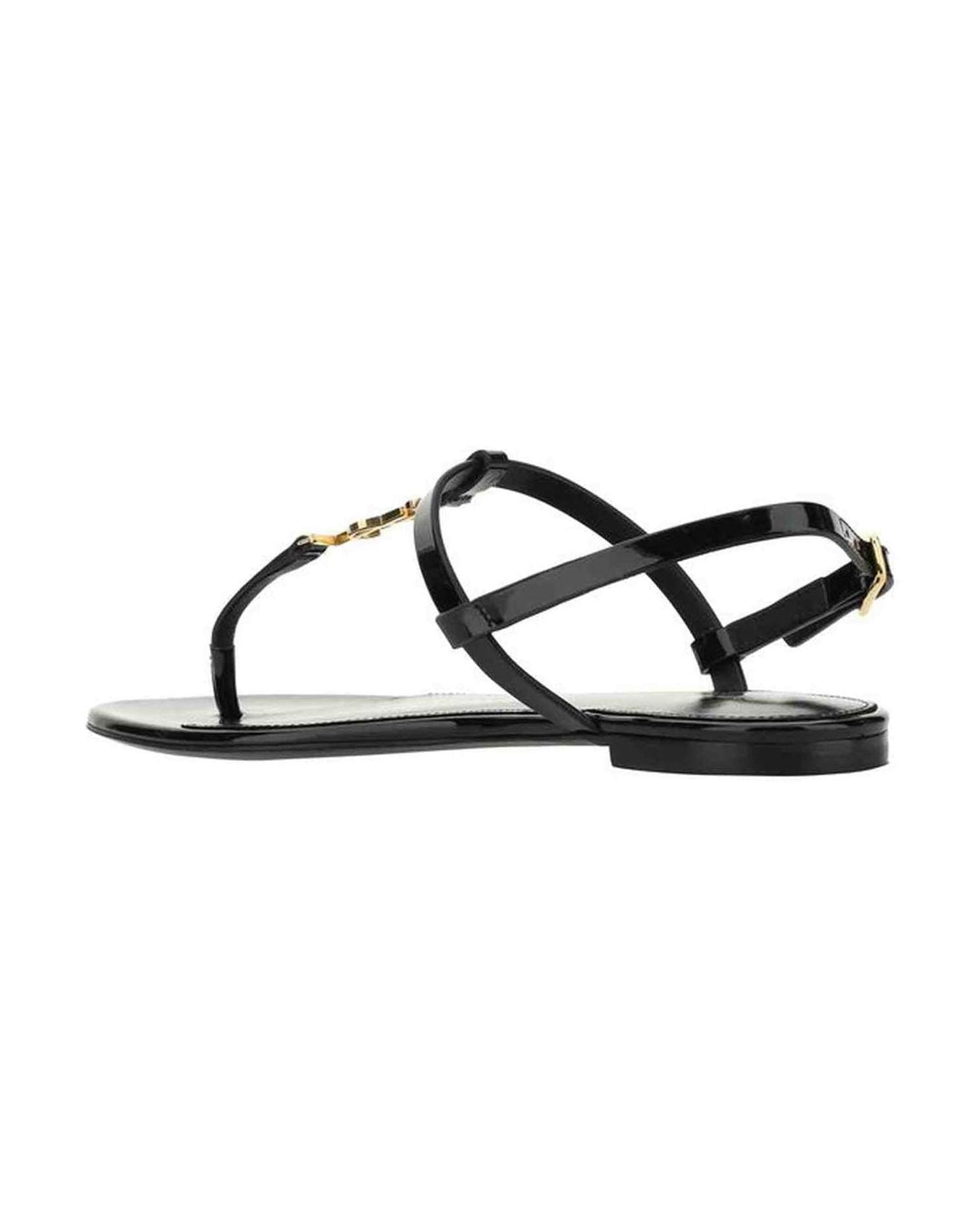 Saint Laurent Cassandra Sandals Glam Steals