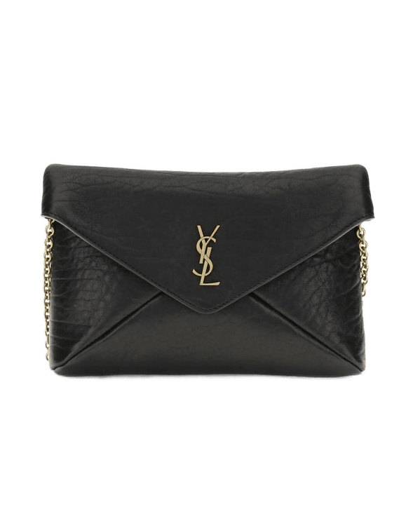 Saint Laurent Cassandre Chain Clutch Bag Glam Steals