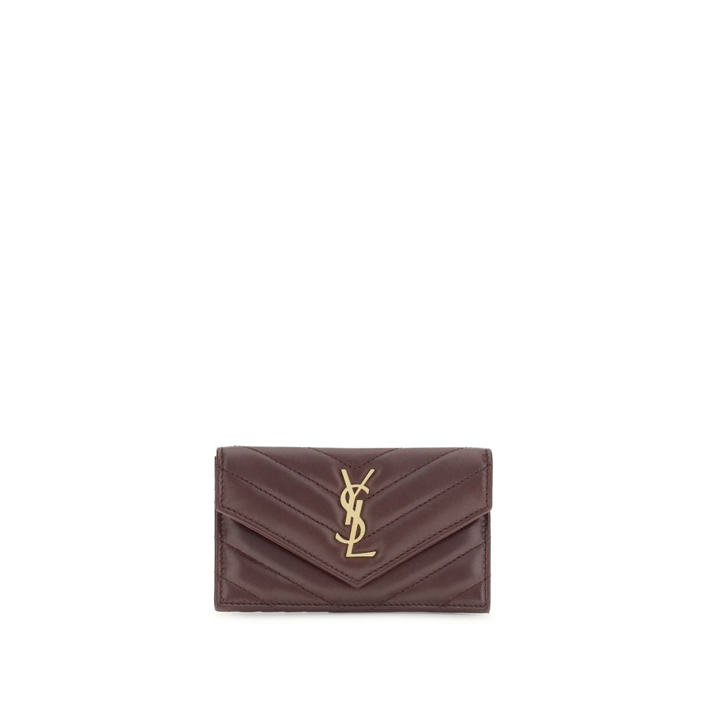 Saint Laurent Cassandre Matelassé Card Holder Glam Steals