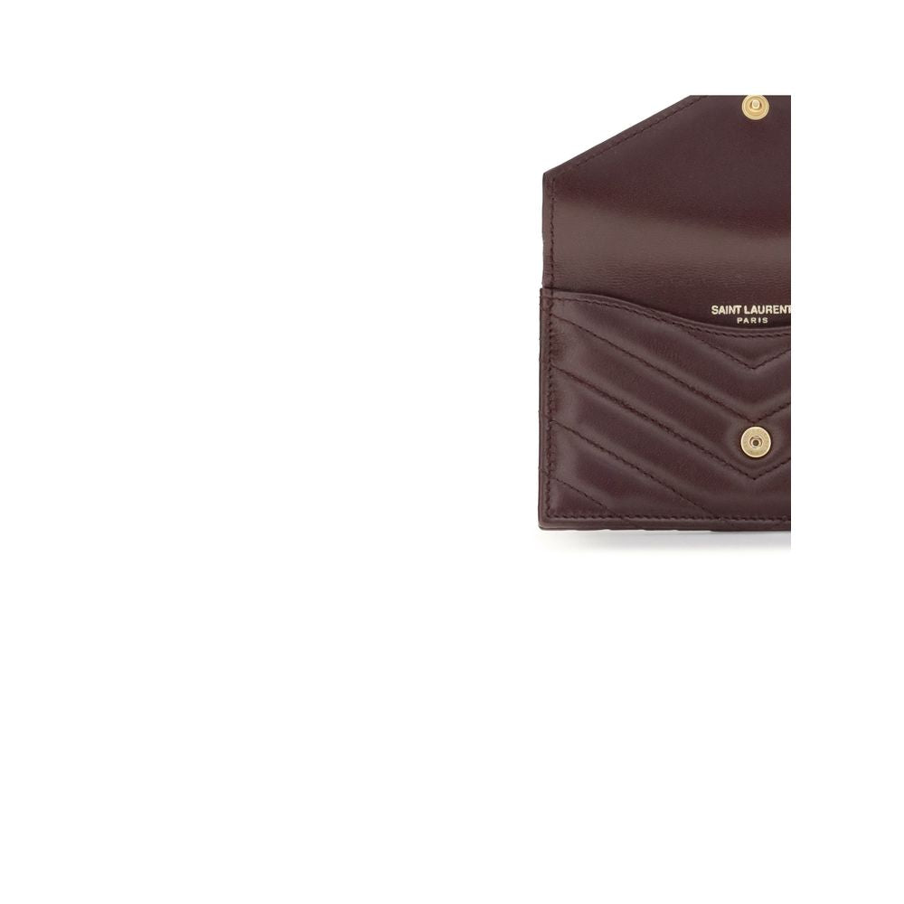Saint Laurent Cassandre Matelassé Card Holder Glam Steals