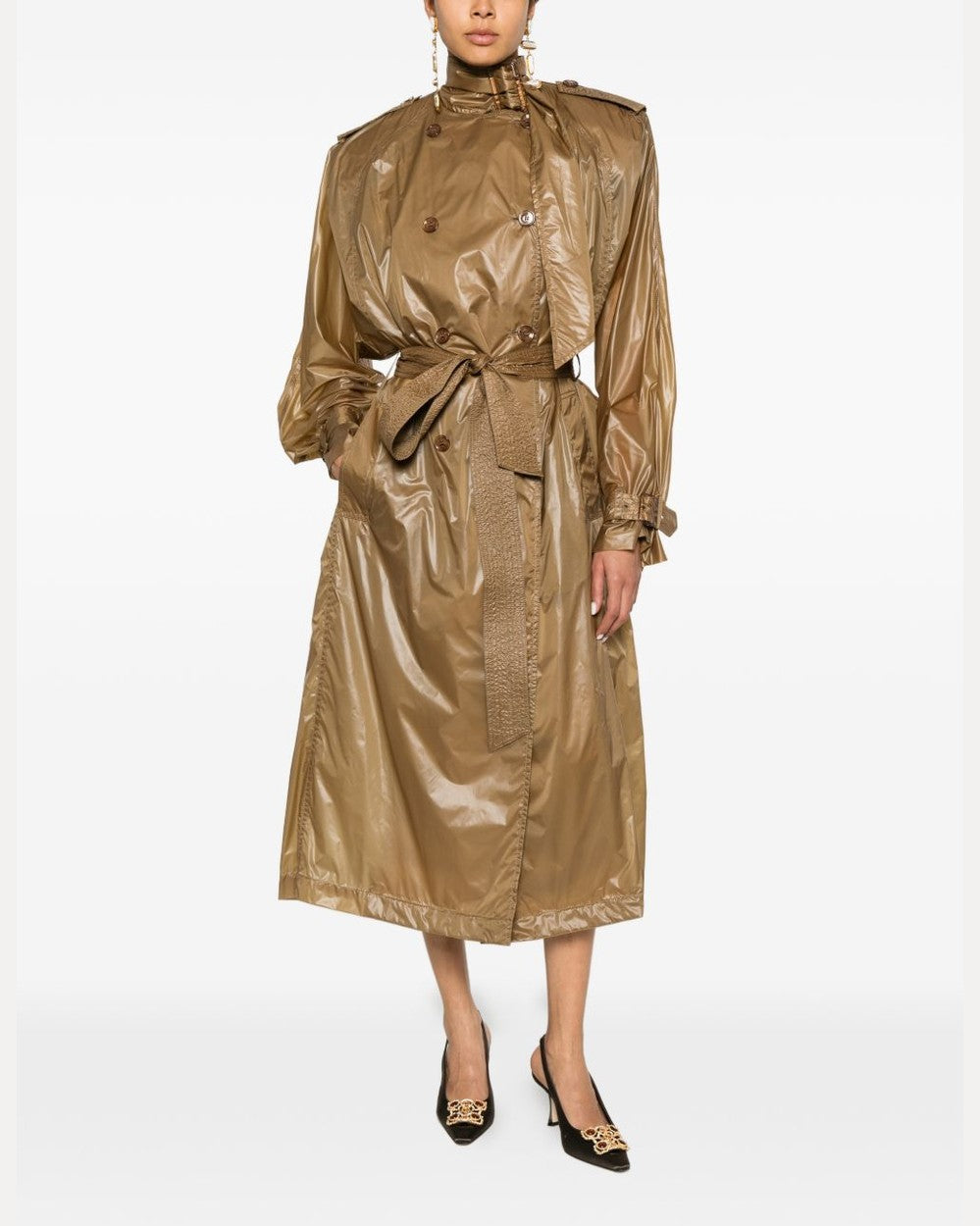 Saint Laurent Trench Coat Glam Steals