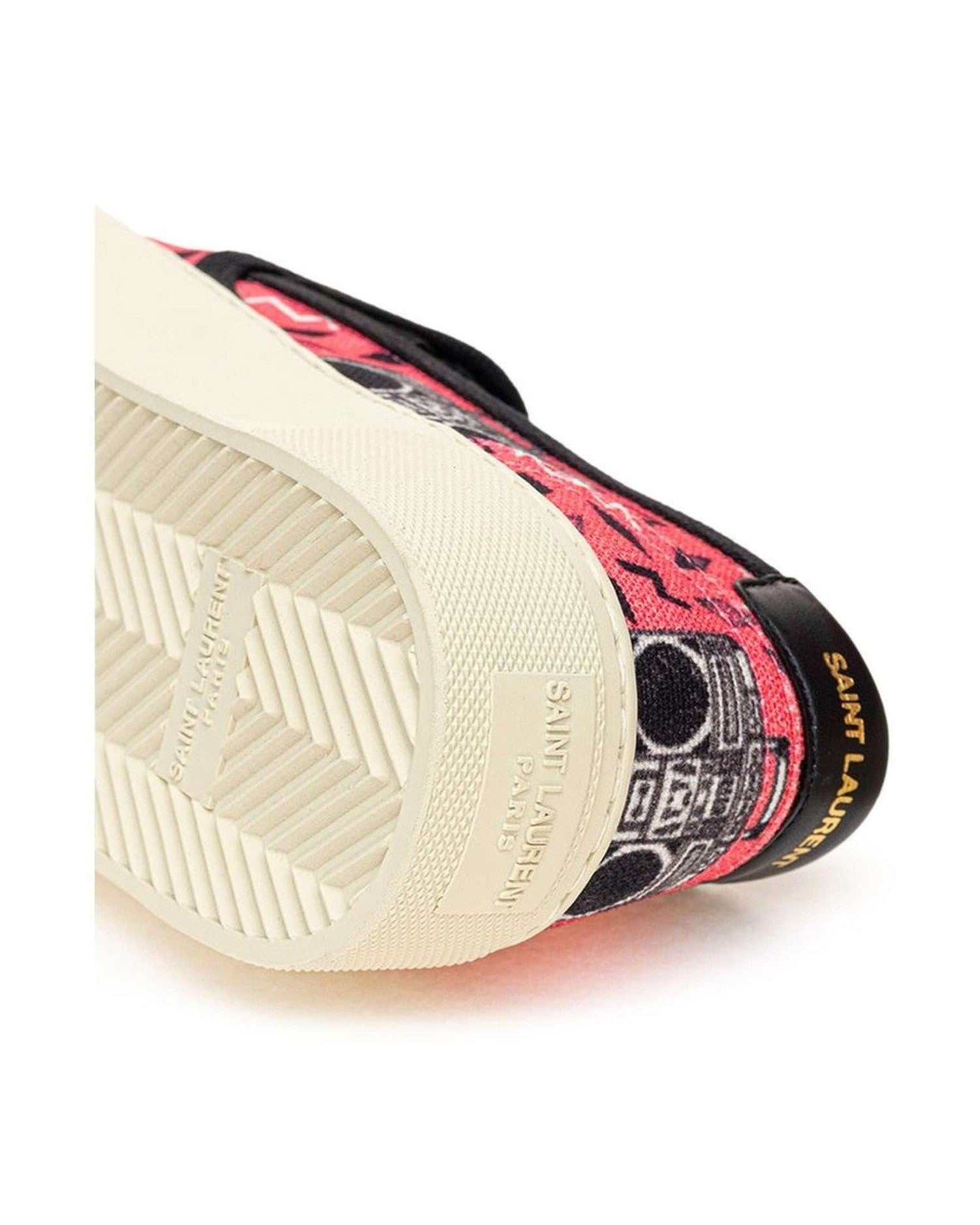 Saint Laurent Cotton Pink Sneaker Glam Steals