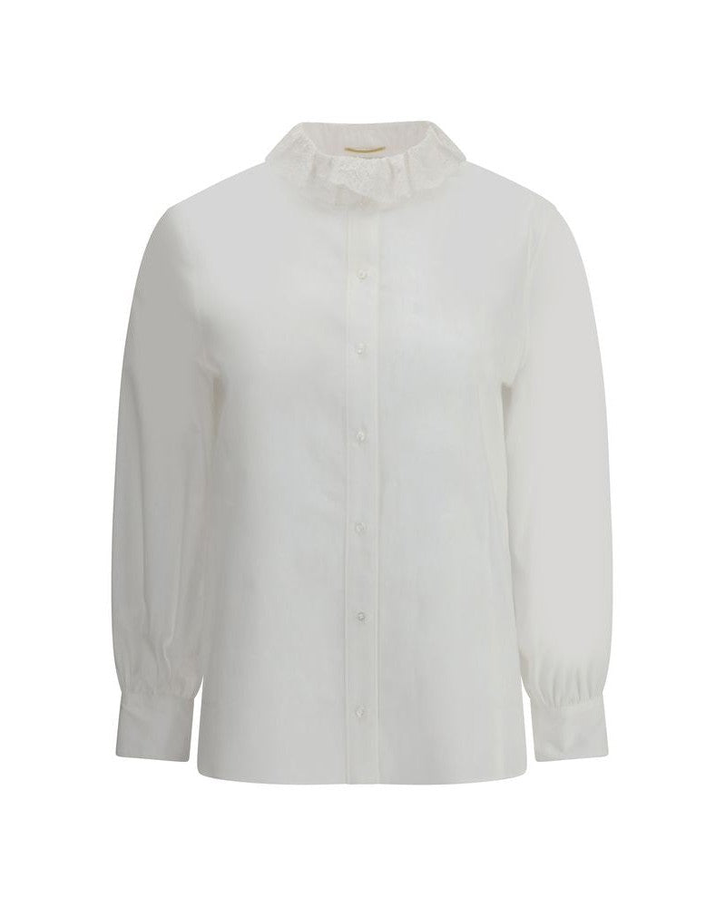 Saint Laurent Cotton Poplin Shirt Glam Steals