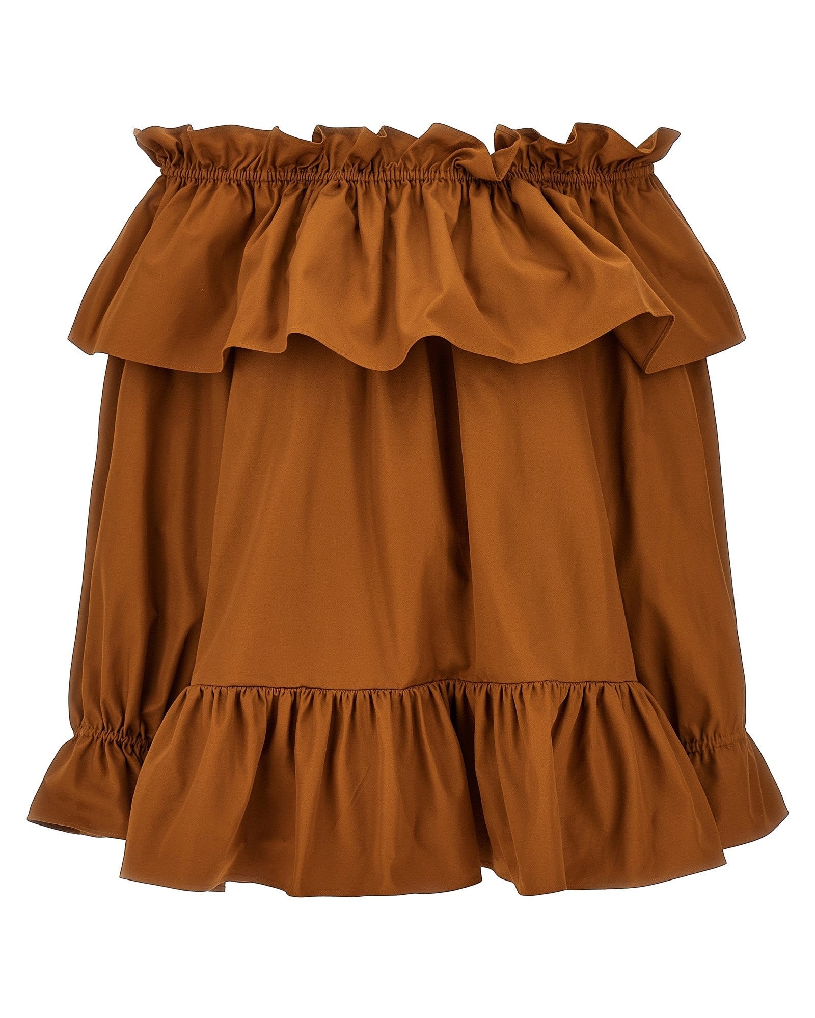 Saint Laurent Flounces Mini Dress Glam Steals