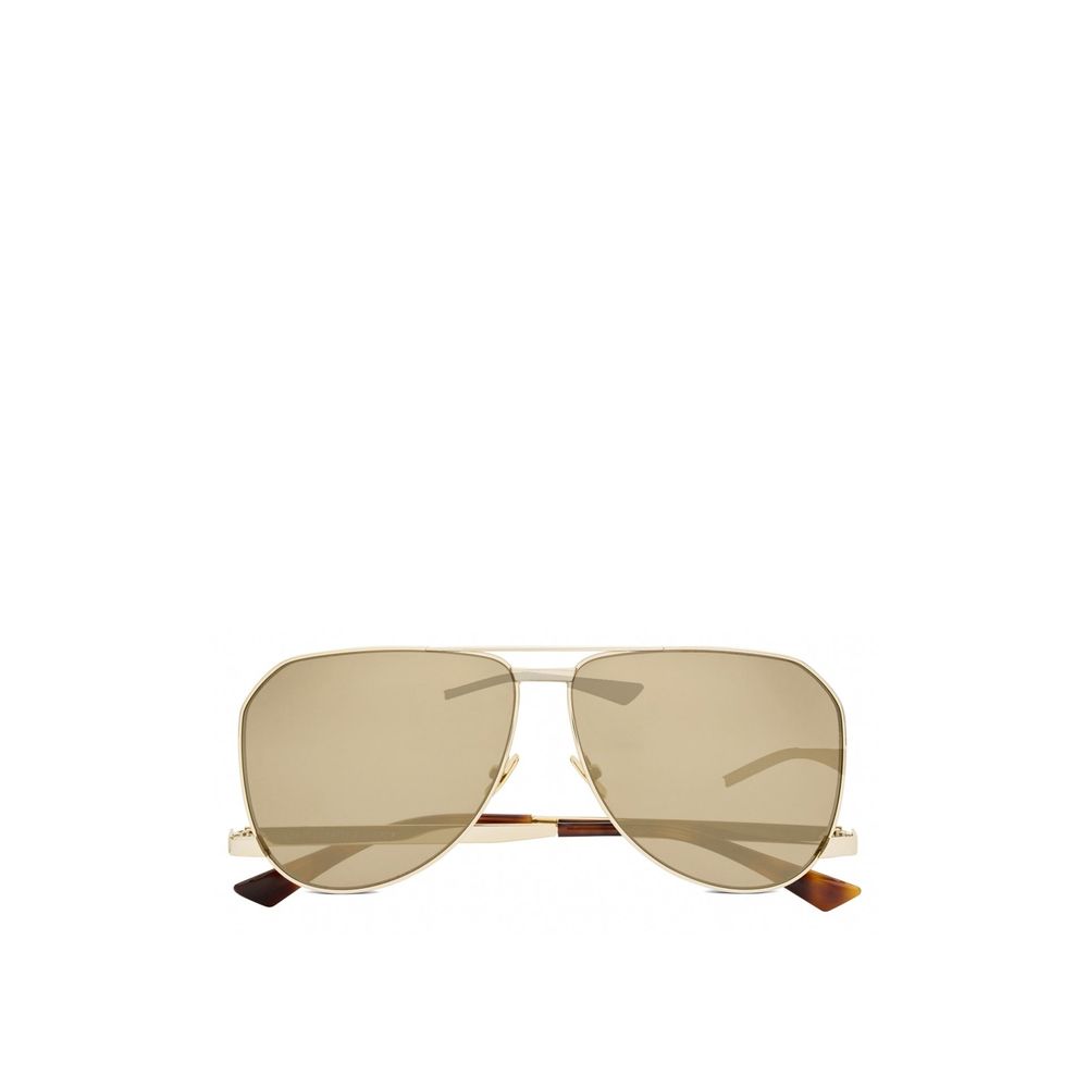 Saint Laurent Gold Metal Sunglasses Glam Steals