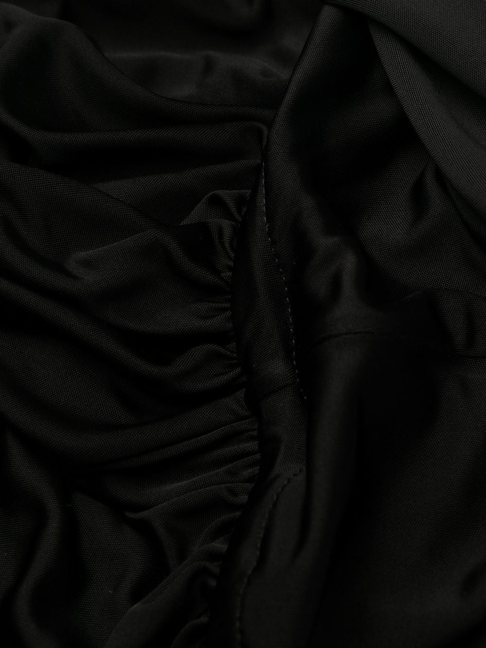 Saint Laurent Jersey Draped Sleeveless Dress Glam Steals