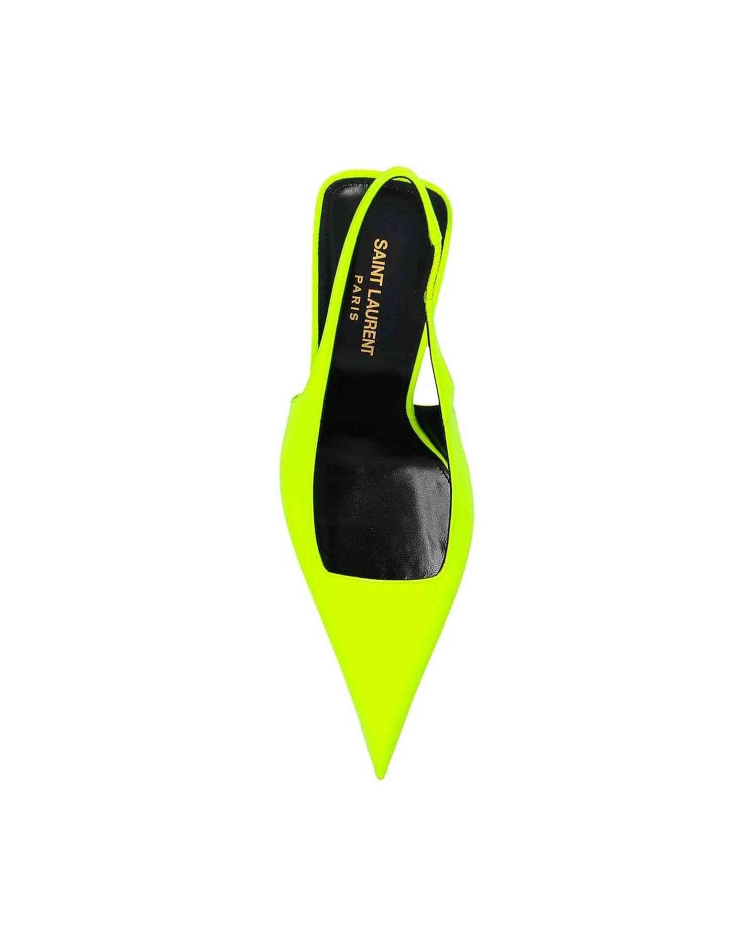 Saint Laurent Kiss 105 Slingback Pumps Glam Steals